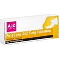 Produktbild: FOLSÄURE AbZ 5 mg Tabletten 50 St