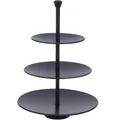 Produktbild: Metallpfanne mit 3 Ebenen, Ø 25, schwarz - EH Excellent Houseware