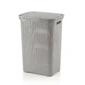 Produktbild: kela Wäschesammler BRASILIA BHT 43.50x60x33.50 cm grau Wäschekorb Wäschebox