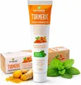 Produktbild: Turmeric Toothpaste Zahnpasta Kurkurma / Curcurma vegan 4 Packungen