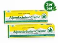 Produktbild: 2x Apothekers-Cosmetic Alpenkräuter-Creme mit Hanföl und Teufelskralle - 200ml
