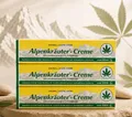 Produktbild: 3x200ml Lacúre Creme Alpenkräuter Creme mit Hanföl & Teufelskralle Massagecreme