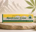 Produktbild: 200ml Lacúre Creme Alpenkräuter Creme mit Hanföl & Teufelskralle Massagecreme