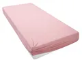 Produktbild: OTTO home Spannbettlaken BLACKBERRY in BASIC und PREMIUM Qualität, 100% Baumwolle, Jersey (110 g/m), Gummizug: rundum, (1 Stück), für hohe Matratzen bis 28 cm, Bettlaken, Spannbetttuch, pflegeleicht