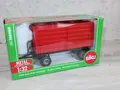 Produktbild: Siku 2898 in 1:32 2-Achs-Anhänger rot-schwarz