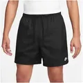 Produktbild: Nike Sportswear Shorts Nike Club Men's Woven Flow Shorts sportliche Shorts, mit elastischem Bund und Kordelzug schwarz L
