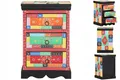 Produktbild: Kommode Schubladenschrank Bunt 40x40x60 Cm Aus Massivem Mango-Holz
