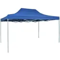 Produktbild: vidaXL Faltzelt Pop-Up 3 x 4,5 m Blau