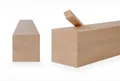 Produktbild: Leimholz - Buche nach Mass - 80/80mm/350-1000 mm (80 x 80 x 350mm)