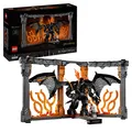 Produktbild: LEGO 10367 Icons Der Herr der Ringe: Balrog™ Bücherstütze Bausatz, Mehrfarbig