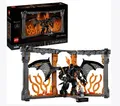 Produktbild: LEGO 10367 Icons Der Herr der Ringe: Balrog™ Bücherstütze Bausatz, Mehrfarbig