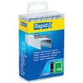 Produktbild: Rapid Tackerklammern Typ 140, 16mm Klammern, 2 Stk Kunststoffbox mit 2000 Stück, Flachdrahtklammern für Holz und Folien