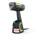 Produktbild: Tefal Aero Steam Dampfglätter, Keramik-Bügelsohle, 20 g/Min. Dampfleistung, 100 ml abnehmbarer Wassertank, Geräuschpegel von 84 dB(A), 3 Modi, 1400 Watt, Blau/Grün, DT9810F0