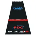 Produktbild: WINMAU Dart Dart Matte PDC Dartmatte, Pro Zone PVC Dart Mat mit fester Oche 8216