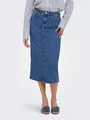 Produktbild: ONLY Jeansrock ONLWONDER MIDI BACK SLIT SKIRT PIM DNM