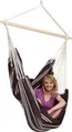 Produktbild: AMAZONAS XL Hängesessel Brasil Mocca mit Spreizstab Sitzfläche ca. 160 x 130 cm