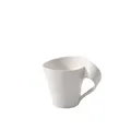 Produktbild: Villeroy & Boch NewWave Tasse, 200 ml, Premium Porzellan, Weiß, White, 1er Sets, 1025251300