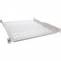 Produktbild: InLine® 19 Zoll Fachboden, 550mm, 50kg, 1HE, RAL 7035 grau