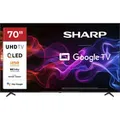 Produktbild: 70HP5765E, QLED-Fernseher 177 cm (70 Zoll), schwarz, UltraHD/4K, Google TV