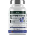 Produktbild: Schwarzkümmelöl, aus ägyptischen Anbau von EXVital, 400 Softgel Kapseln