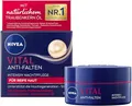 Produktbild: NIVEA VITAL Anti-Falten Nachtcreme für reife Haut mit Calcium & Traubenkernöl