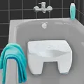 Produktbild: Badewannenhocker Secura, Badewannensitz, Rutschfest, Bis 150 Kg Wenko