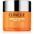 Produktbild: Clinique Superdefense™ SPF 25 Fatigue + 1st Signs Of Age Multi-Correcting Cream Creme gegen erste Zeichen von Hautalterung für trockene und Mischhaut SPF 25 50 ml