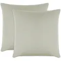 Produktbild: Zollner Kissenbezug,, Hellgrau, Textil, 80x80 cm, Oeko-Tex® Standard 100, Schlaftextilien, Bettwäsche