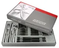 Produktbild: 30tlg Twist Komplett-Besteck-Set für 6 Personen Messer Gabel Löffel Edelstahl