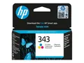 Produktbild: HP 343 Tintenpatrone, Cyan, Magenta, Gelb, Deskjet D4160, Bis 330 Seiten,C8766EE
