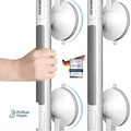 Produktbild: Haltegriff Dusche Saugnapf 2 Stück Senioren Badewanne Halte
