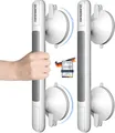 Produktbild: Haltegriff Saugnapf Griffleiste Senioren 2 Stück Badezimmer Dusche Wanne Stütze
