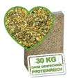 Produktbild: MeineHennen, HENNEN-VITAL 30 kg Premium Hühnerfutter und Wachtelfutter, Körnerfutter, Geflügelfutter, Hennenfutter Alleinfutter für Hühner, Wachteln, Legehennen