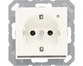 Produktbild: Jung A 1520-O WW LNW Steckdose mit LED Orientierungslicht alpinweiß
