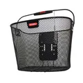 Produktbild: Klickfix Vorderradkorb Lenkerkorb Fahrradkorb 26x35x25cm engmaschig schwarz