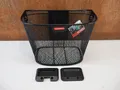 Produktbild: KLICKFIX UNI KORB / FEINMASCHIGER LENKERKORB / HOHER FAHRRADKORB SCHWARZ 18L