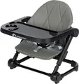 Produktbild: Bebeconfort Moly, Sitzerhöhung Stuhl Kind, 6 Mon–3 Jahre, 9–15 kg, leichter tragbarer Hochstuhl, kompakt zusammenklappbar, Tinted Grey