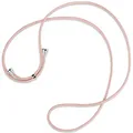 Produktbild: mtb more energy® Ersatz-Band für Handykette - roségold - inklusive Endkappen (Silber) - hochwertige Austausch-Kordel - Band Seil Kette