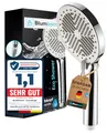 Produktbild: BLUMBACH® Duschkopf wassersparend - Eco Shower, wassersparender Duschkopf mit 3 Strahlarten, 6-9 l/min, Sparduschkopf, Shower Head, Handbrause Dusche, Duschbrause sparsam, Testsieger Brausekopf groß
