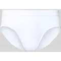 Produktbild: Falke Regular Fit Brief mit Logo-Detail Modell 'Daily' in Weiss, Größe L