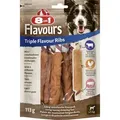 Produktbild: 8in1 - Flavours Kaustange Triple Flavour Ribs 113 G Hundeleckerlis