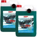 Produktbild: Sonax Scheibenfrostschutz AntiFrost&KlarSicht 2x 5L Green Forest Kiefernduft