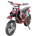 Produktbild: Actionbikes Motors Kinder Elektro Crossbike Gepard | 𝟱𝟬𝟬 Watt Motor bis 𝟐𝟒 km/h - Motorrad - Pocket Bike - Dirt Bike - Motocross - Pocketbike - Motorsport - Dirtbike - Enduro ab 8 Jahren (Rot)