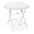 Produktbild: Gartentisch klappbar BASTIAN rund H x B x T 74 x 80 x 80 cm Metall Kunststoff...