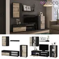 Produktbild: Wohnwand BERNO Hell Old Style Schrankwand Lowboard TV Hängeschrank VICCO