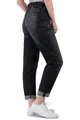 Produktbild: SUBLEVEL Paperbag-Hose Damen Jeans Mid Waist elastisch Moderne Hose