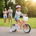Produktbild: Kinderfahrrad Starlight Kinder Fahrrad Rad Bike Kind Mädchen Pink Rosa 12 Zoll