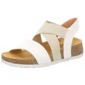 Produktbild: Think! Think! Sandalen Nappaleder Riemchensandale beige|weiß 36 EU