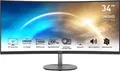 Produktbild: Monitor PRO MP341CQDE, Schwarz, 34 Zoll, UWQHD, VA, Curved, 100 Hz, 1 ms