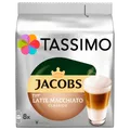 Produktbild: Tassimo Kaffeekapseln Jacobs Latte Macchiato Classico 264g, 8 Kapseln